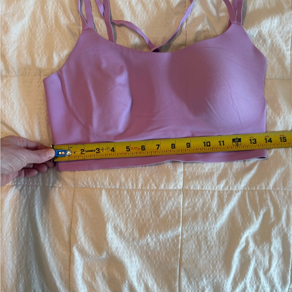 Offline by Aerie Real Me Xtra Hold Up Lavender Sports Bra Athleisure Seamless - Picture 5 of 7